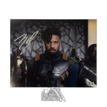 Michael B Jordan Autographed Erik Killmonger 11x14 Photo - BAS