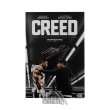 Michael B Jordan Autographed Creed Movie 11x17 Photo - BAS