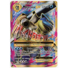 Mega Blastoise EX 2016 Pokemon XY Evolutions Full Art Card #102