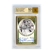 Margaret Smith Court 2020 Topps Transcendent Tennis Autograph Card 13/25 BGS 9.5 Auto 10