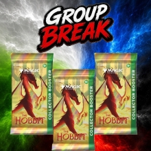 Magic the Gathering The Hobbit Collector Booster Pack -- 3-Pack Random 3-Card Group Break #1 -- Mikey