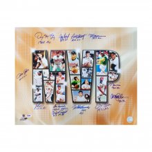 Most Valuable Players Autographed 16x20 Photo (12 Signatures) - PSA/DNA LOA