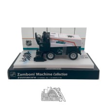Macklin Celebrini Autographed San Jose Sharks 1:43 Scale Die-Cast Zamboni - Fanatics