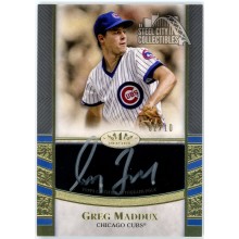 Greg Maddux 2021 Topps Tier One Autograph Card #T1A-GM 02/10