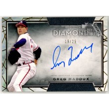 Greg Maddux 2022 Topps Diamond Icons Autograph Card #DIA-GMA 19/25
