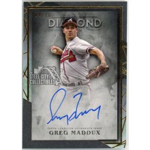 Greg Maddux 2022 Topps Diamond Icons Autograph Card #AC-GM 9/10