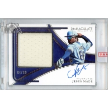 Jesus Made 2026 Panini Immaculate Premium Jersey Autograph Card #PMS-JM 4/99