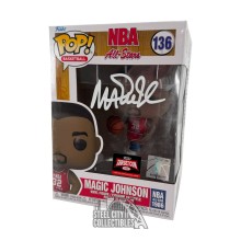 Magic Johnson Autographed NBA All-Stars Funko Pop - BAS