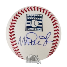 Magic Johnson Autographed Official MLB HOF Baseball - BAS