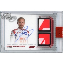Kevin Magnussen 2022 Topps Dynasty F1 Dual Relic Patch Autograph Card #SDSRA-KM 3/10