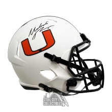 Malachi Toney Autographed Miami Lunar Eclipse Replica Full Size Football Helmet - JSA