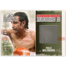 Paulie Malignaggi 2011 ITG Ringside Boxing Silver Trunks Card #AM-36 (Silver)