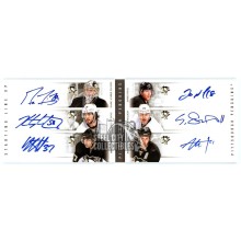Malkin, Fleury, Letang, etc 2011-12 Panini Contenders 6 Auto Booklet Card (Chip)