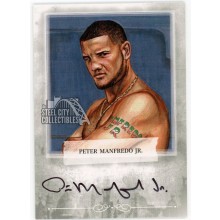 Peter Manfredo Jr 2010 Ringside Round 2 Boxing Autograph Card #A-PMJ1