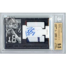 Peyton Manning 2018 Panini One Black Patch Autograph Card #164 1/1 BGS 9.5