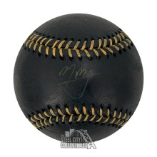 Manny Machado Autographed Official Black MLB Baseball - MLB (*Faded Auto*)