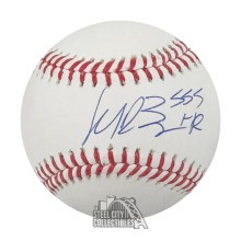Manny Ramirez 555 HR Autographed Official MLB Baseball - BAS