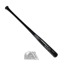 Manny Ramirez Autographed Black Louisville Slugger Baseball Bat - BAS