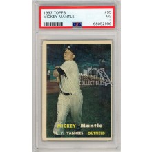 Mickey Mantle 1957 Topps Baseball Card #95 PSA 3 (956)