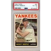 Mickey Mantle 1964 Topps Baseball Card #50 PSA 4