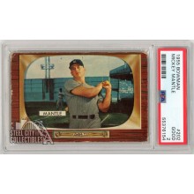 Mickey Mantle 1955 Bowman Baseball Card #202 PSA 2