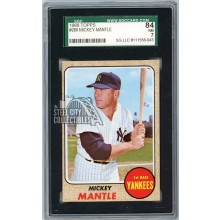 Mickey Mantle 1968 Topps Baseball Card #280 SGC 7