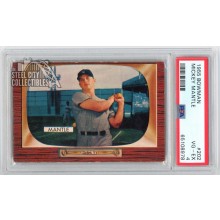 Mickey Mantle 1955 Bowman Card #202 PSA 4 VG-EX