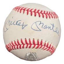Mickey Mantle Autographed Rawlings Baseball - JSA LOA Y62051
