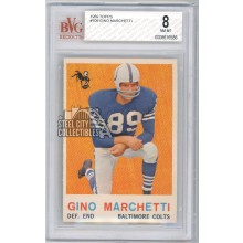 Gino Marchetti 1959 Topps Card #109 BVG 8 NM-MT