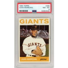 Juan Marichal 1964 Topps Baseball Card #280 PSA 8