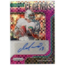 Dan Marino 2021 Panini Prizm Franchise Legends Purple Auto 17/25