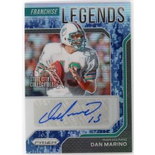 Dan Marino 2021 Panini Prizm Franchise Legends Autograph Card #FLS-DM 6/15