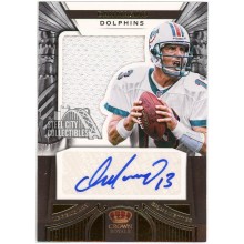 Dan Marino 2012 Crown Royale Legendary Silhouettes Game-Used Jersey Auto 23/25