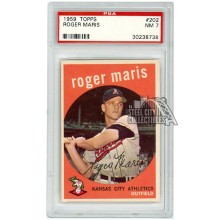 Roger Maris 1959 Topps #202 PSA 7