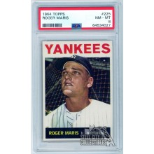 Roger Maris 1964 Topps Card #225 PSA 8 NM-MT
