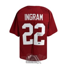 Mark Ingram 09 Heisman Autographed Alabama Custom Maroon Football Jersey - BAS