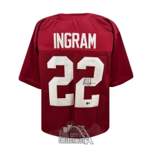 Mark Ingram Autographed Alabama Crimson Tide Custom Crimson Football Jersey - BAS