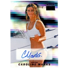 Caroline Marks 2024 Skybox Metal Universe Champions Autograph Card SSP #S-31