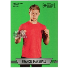 Francis Marshall 2024 Skybox Metal Universe PMG Green Rookie Card #FF-44 7/10