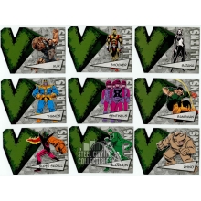 2012 Upper Deck Marvel Beginnings III Villains Assorted 60 Card Lot W/ Duplicates