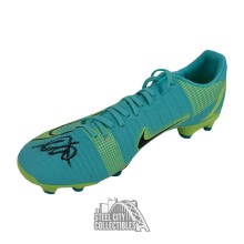 Mason Mount Autographed Nike Phantom Green Soccer Cleat - BAS (Black Ink)