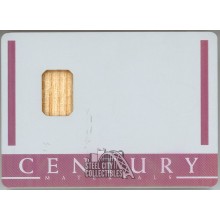 Eddie Mathews 2018 Panini NT Century Materials Printing Plate Relic Card 1/1