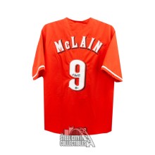 Matt McLain Autographed Cincinnati Custom Red Baseball Jersey - BAS