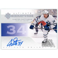 Auston Matthews 2019-20 Upper Deck Ultimate Signatures Autograph Card #US-AM