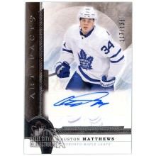 Auston Matthews 2016-17 Upper Deck Artifacts Rookie Autograph Card #1 117/135