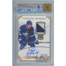 Auston Matthews 2019-20 Upper Deck The Cup Patch Auto Card 02/10 BAS 9 Auto 10