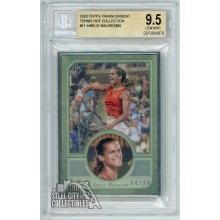 Amelie Mauresmo 2020 Topps Transcendent Tennis HOF Card #11 /50 BGS 9.5 Mint