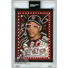 Willie Mays Topps Project 2020 Card #27 1952 Topps By Efdot