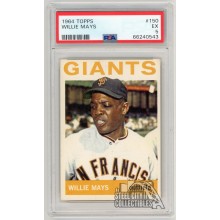 Willie Mays 1964 Topps Card #150 PSA 5 EX