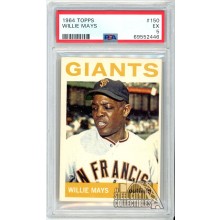 Willie Mays 1964 Topps Card #150 PSA 5 EX (446)